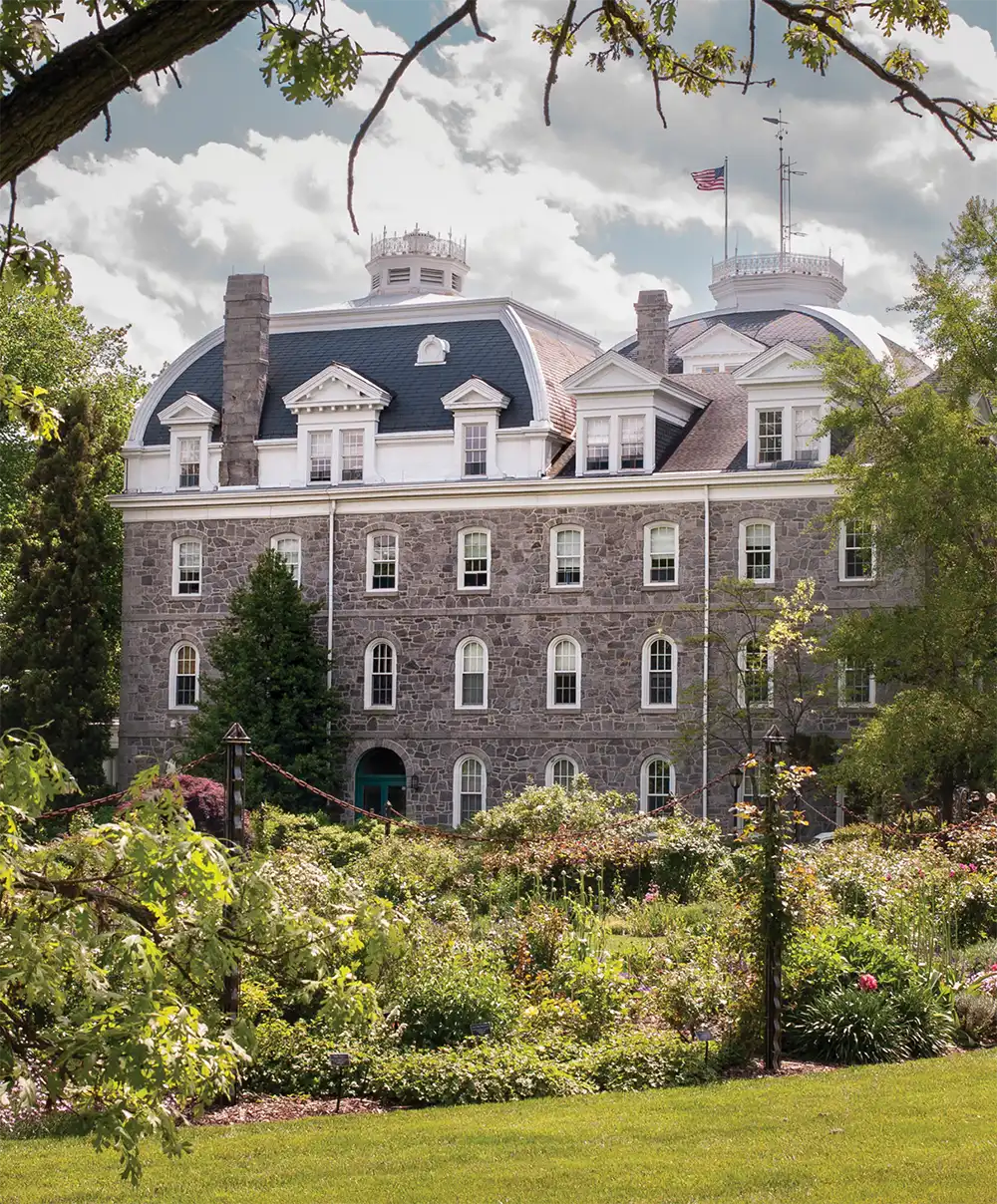 exterior of building at Swarthmore College