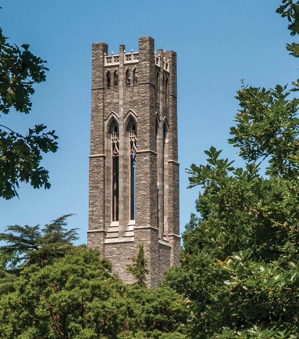 Clothier Bell Tower at Swarthmore College